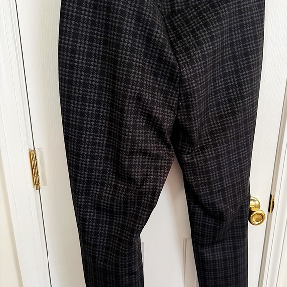Apt. 9 Womens’ Charcoal Plaid Dress Pants - Picture 4 of 5